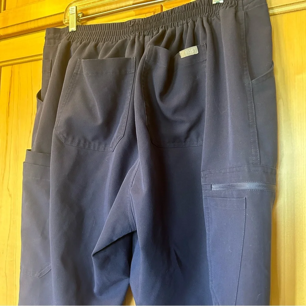 FIGS Technical Collection Men’s Scrub Pants Navy Blue XL Nursing Healthcare